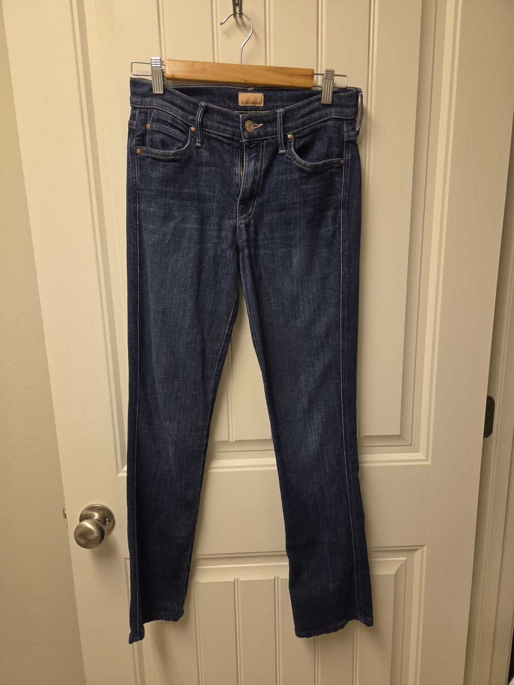 MOTHER Rascal Jeans- Clean Sweep. Size 27